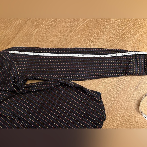 Ted Baker London Black Multicolor Button Down Shirt, size L - Picture 8 of 13